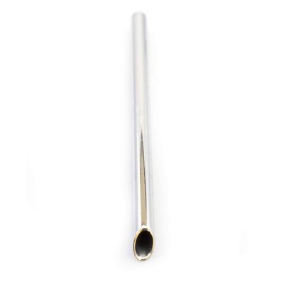 BodyJewelryOnline Piercing Needles Receiving Tube, 2G Stainless Steel Piercing Receiver Tube, Body Jewelry Holding Piercing Tool for Ear Nose Belly Tongue Nipple Eyebrow 6mm