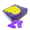 40pc Coarse CT Mini Disposable Pumice Pads- Purple view 1