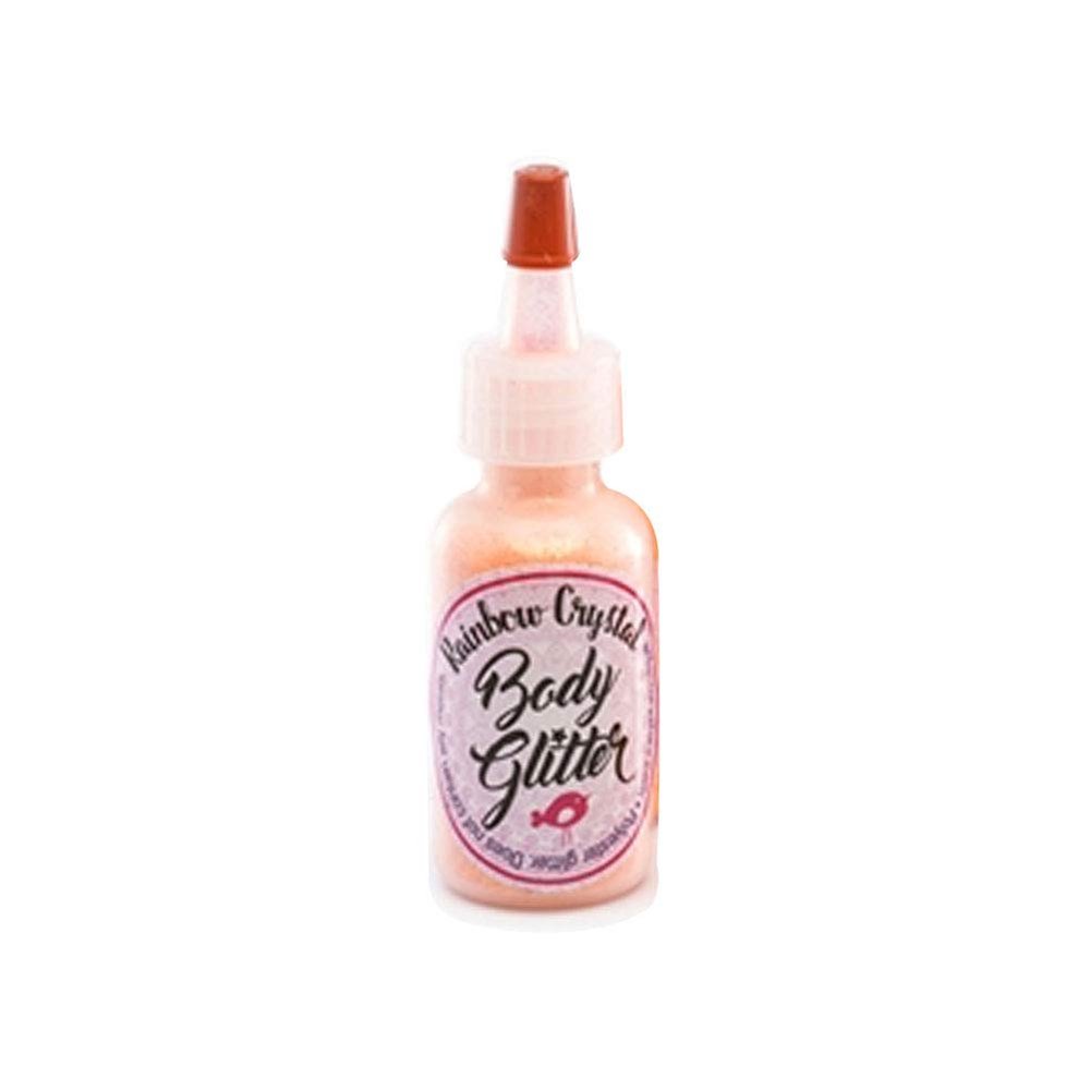 Art Factory Rainbow Crystal Glitter - UV Outrageous Orange (0.5oz)