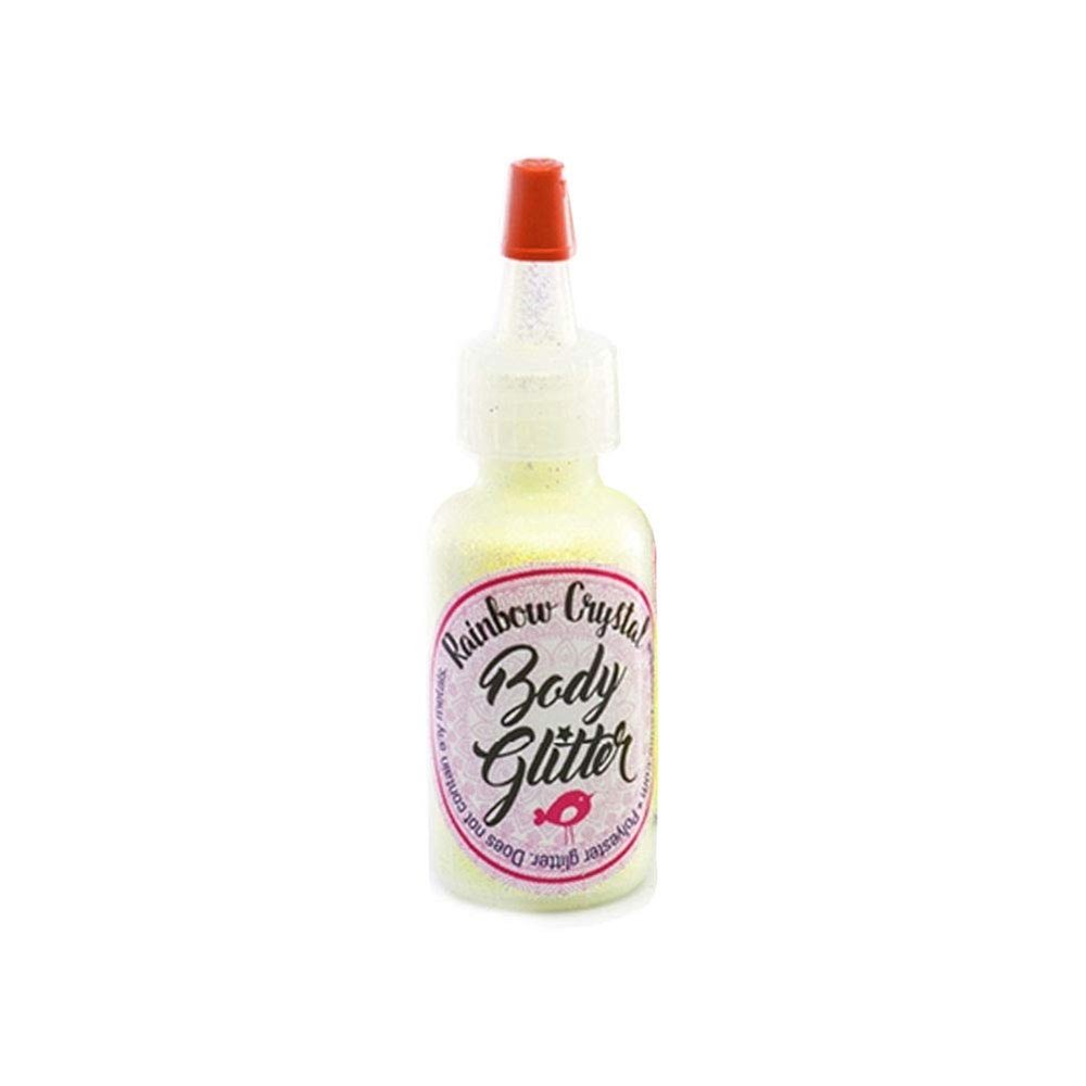 Art Factory Rainbow Crystal Glitter - Sunshine Yellow (0.5oz)