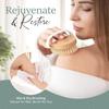 Belula Dry Brushing Body Brush Set - Natural Boar Bristle Body Brush, Exfoliating Face Brush & Bath Gloves - Ideal Dry Skin Brush for Lymphatic Drainage & Healthy Glowing Skin! view 4