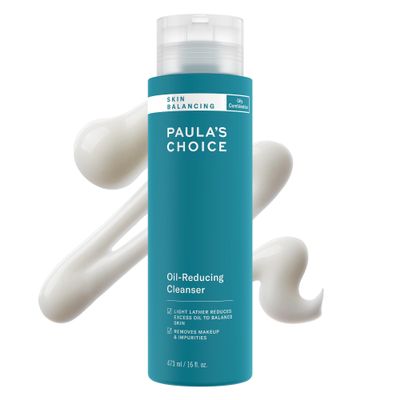Paula's Choice SKIN BALANCING Oil-Reducing Cleanser with Aloe, Face Wash for Oily Skin & Large Pores, 16 Ounce