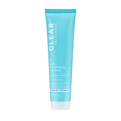 Paula's Choice CLEAR Daily Skin Clearing Cream, All Over Face Acne Treatment with Benzoyl Peroxide, Treats and Prevents Mild to Severe Acne & Breakouts, Fragrance-Free, 2.25 fl oz