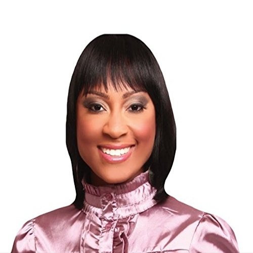 100% Remy Human Hair Marian Style Wig 12" Long