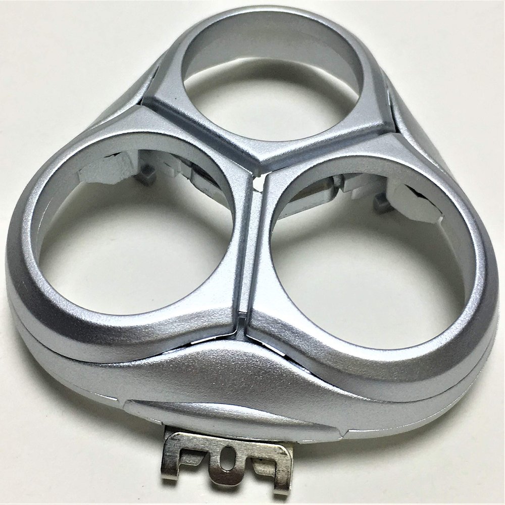 Shaver Razor Head Frame Holder Cover Replacement For Philips Norelco SmartTouch-XL HQ9190 HQ 9190XL 9190XLCC HQ9195 HQ 9195XL 9195XLCC HQ 9199 HQ 9199XL 9199XLCC Men's Beard New Silver