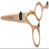 Kissaki Hair Scissors Tsuchi 5.5 inches Hair Scissors Rose Gold Titanium Salon Hair Cutting Shears view 3