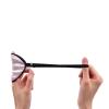 AKOAK 100% Mulberry Silk Pirate Eye Patch for Adult Women Girls to Reat Lazy Eye/Amblyopia/Strabismus - Not Light Leak,Smooth,Soft and ComfortableLarge,Pink view 3