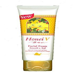 3 X 100 G Facial Foam Honei V BSC Smooth Soft Honey Collagen Smooth Soft Face