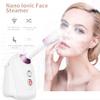 10Pcs Nano Ionic Facial Steamer, Hot/Cool Face Steamer 360 Rotatable Nano Ionic Spraying Thermal Therapy Warm Mist Humidifier Atomizer Moisturizing Face Sauna Spa Steamer view 2