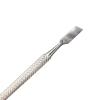 4 pcs Trimmer Cutter Remover for Manicure Stainless Steel Nail Art Cuticle Spoon Pusher Tool Pusher with Storage Case Professional Grade Clipper Pedicure (Arrow Pusher) view 4