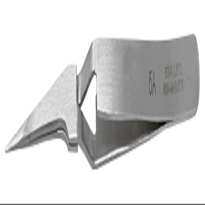 120 mm Stainless Steel Anti-Magnetic Straight Pointed Cross-Locking Jewelry Making Repair Tweezers