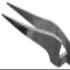 120 mm Stainless Steel Anti-Magnetic Straight Pointed Cross-Locking Jewelry Making Repair Tweezers view 3
