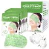 16 Packs Steam Eye Masks for Dry Eyes, Self Heating Warm Compress for Eyes Fatigue & Puffiness Relief, Disposable Heated Eye Mask Travel Essentials, Spa Relaxation Set for Women Christmas, Unscented view 1
