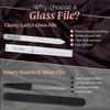 ClassyLady Glass Nail Files Crystal Nail File for Natural Nails Filing Board for Professional Fingernail Care w Case view 3