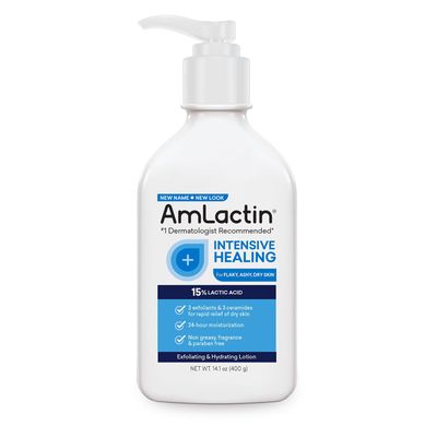 Amlactin Rapid Relief Restoring Lotion + Ceramides - 7.9 oz, Pack of 2