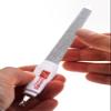 Solingen Germany 2-in-1 Nail File & Cuticle Trimmer | Stainless Steel Sapphire Fingernail & Toenail File for Manicure & Pedicure | Durable Professional Tool view 3