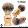 Perfecto 100% Original Pure Badger Shaving Brush, Engineered for The Best Fathers Day Gift. All Methods, Safety Razor, Double Edge Razor, Straight Razor, Shaving Razor, Gift for Dad Badger Brush. view 4