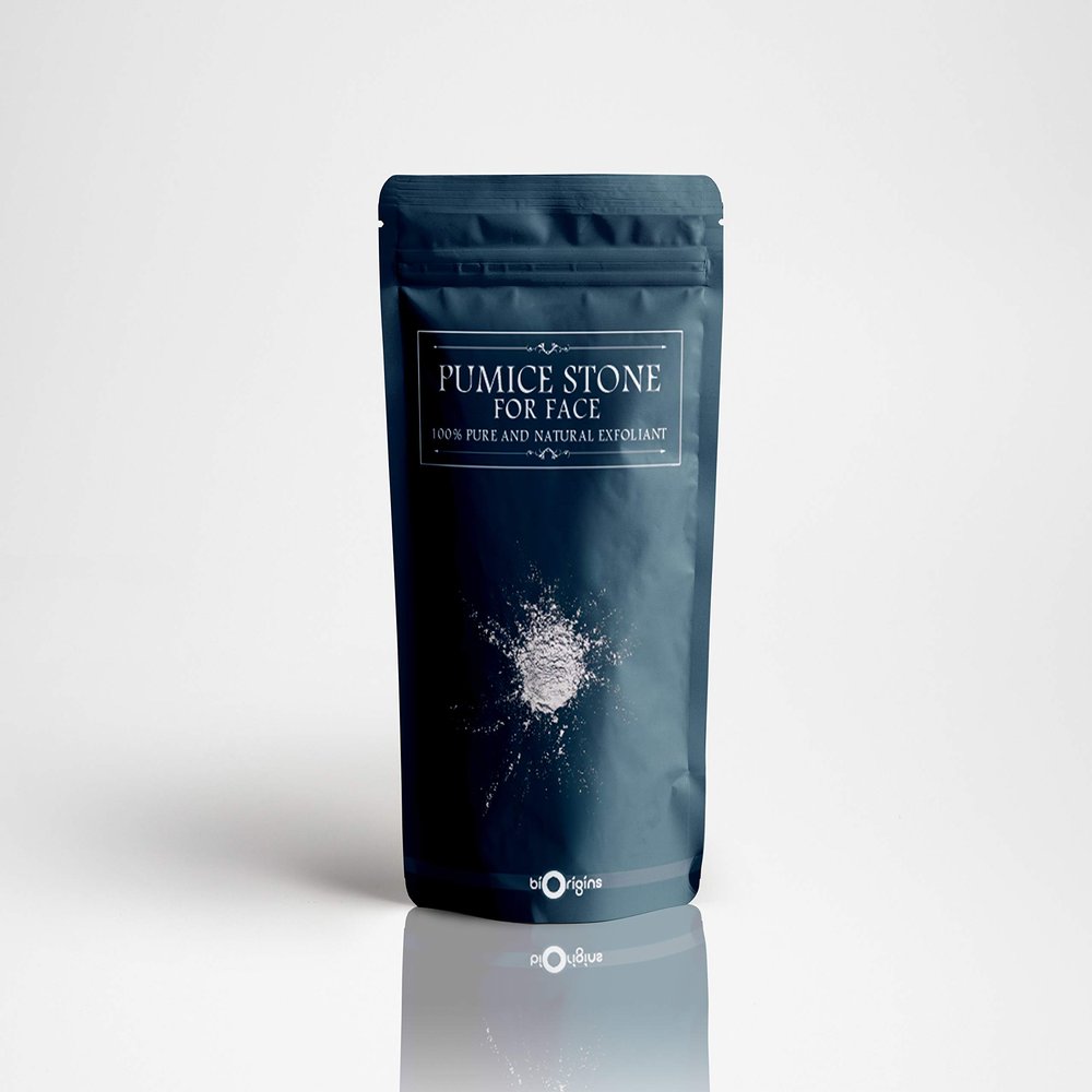 Mystic Moments | Pumice Stone Superfine For Face Natural Exfolitant 100g Pure & Natural Scrub Vegan GMO Free