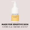 Hanz de Fuko Gentle Face Wash for Men & Women  Citrus & Creme Premium Facial Cleanser, Great for Sensitive Skin  Hypoallergenic Formula with Aloe Vera, Clove, Acai  Sulfate and Paraben Free  8 oz. view 3