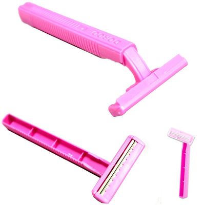 30 Pc Disposable Razors Classic Twin Blade Women Hair Removal Shaver Value Pack