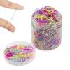 1000pcs Elastic Hair Bands Multi Color Hair Rubber Bands, Hair Tie Elastic Rubber Bands for Girls,Kids view 4
