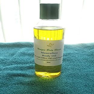 Masculine Body Oil