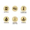 Allegresse Anti Aging 24 Karat Foaming Gold Deep Facial Cleanser | Enriched with Natural Oils, Extracts, Antioxidants & Vitamin E | Ultra Gentle Face Wash for All Skin Types | 4 Oz view 3