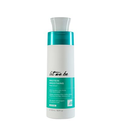 Let Me Be Hair Keratin Treatment: Brazilian Protein Smoothing, Moisturizing, Frizz-Free, & Intensive Shine in a Single Step. Effective 500ml/16.91oz for Straight, Lustrous Hair