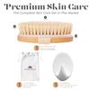 Dry Skin Body Brush - Improves Skin's Health and Beauty - Natural Bristle - Remove Dead Skin and Toxins, Cellulite Treatment, Improves Lymphatic Functions, Exfoliates, Stimulates Blood Circulation view 3