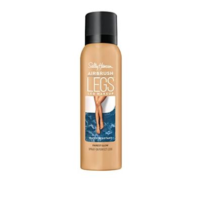 Sally Hansen Airbrush Legs, Leg Makeup, Fairest Glow, Easy Application, Flawless Looking Legs, Water Resistant, Transfer Proof Lotion