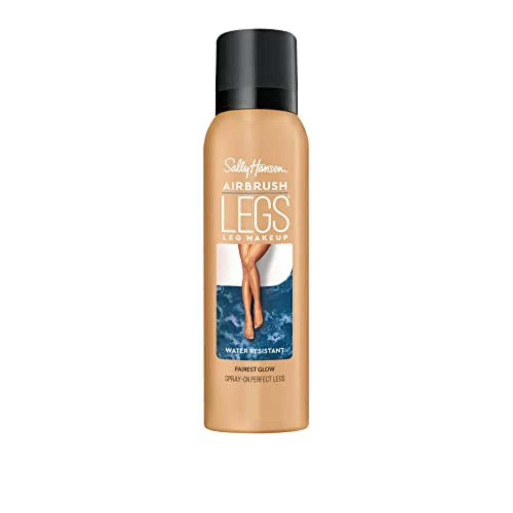Sally Hansen Airbrush Legs, Leg Makeup, Fairest Glow, Easy Application, Flawless Looking Legs, Water Resistant, Transfer Proof Lotion