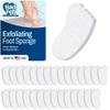 HartFelt Foot Exfoliating Sponge | Chemical-Free Foot Scrubbers for Smooth & Soft Feet | Gentle Sponge Pad for Callus Removal, Dead Skin & Cleansing | Made in USA - 30 Count view 1