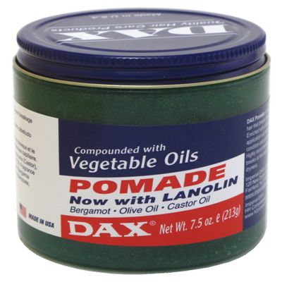 Dax Pomade (Bergamot) 7.5 Ounce Jar (221ml) (2 Pack)