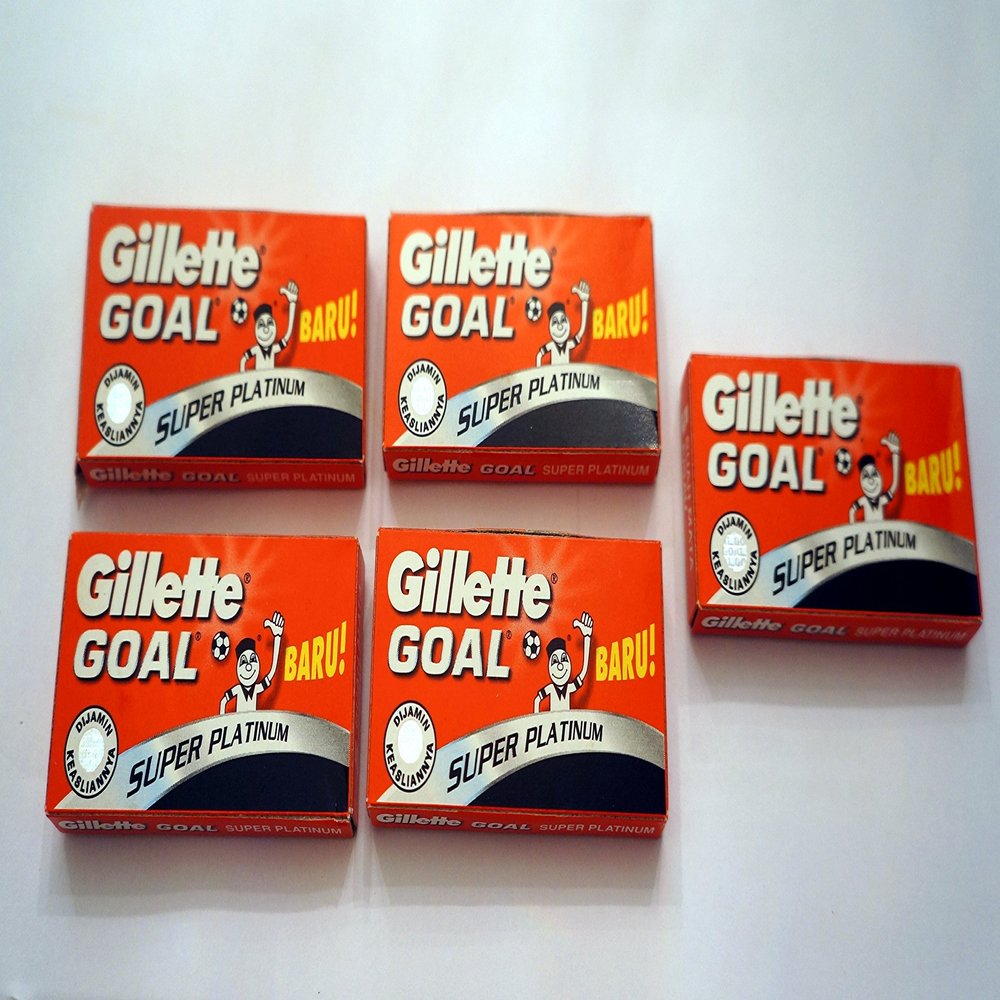 25 Goal Double Edge Razor Blades by 7 O'clock