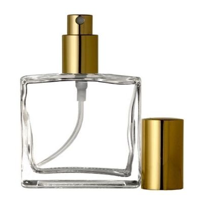 Riverrun Large Perfume Atomizer Glass Bottle Gold Sprayer 3.4 oz 100ml