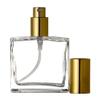 Riverrun Large Perfume Atomizer Glass Bottle Gold Sprayer 3.4 oz 100ml view 1