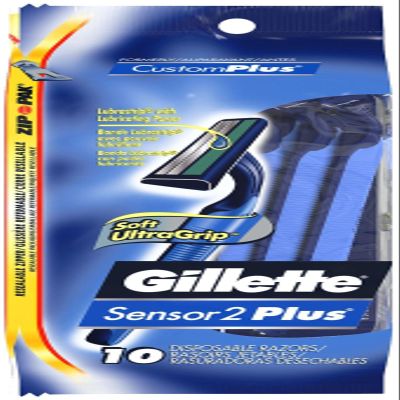 Gillette CustomPlus Pivot Disposable Razors - 10 ct