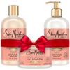 SheaMoisture Coconut & Hibiscus Curl & Shine Shampoo & Conditioner + Curl Enhancing Smoothie for Bouncy Curls, Frizz Control, Gifts for Women view 1