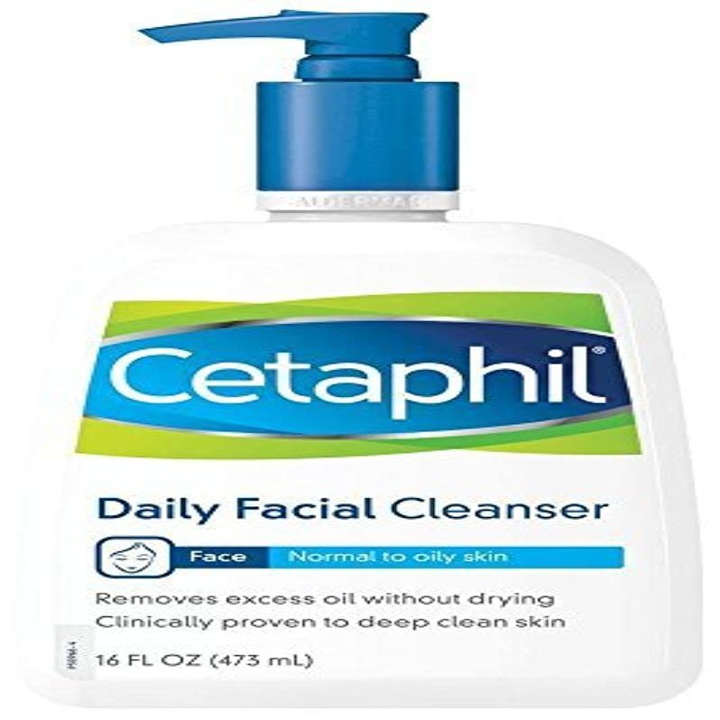 Cetaphil Daily Facial Cleanser, 16 oz