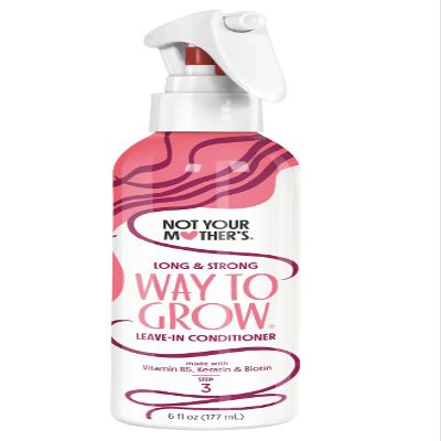 Not Your Mothers Conditioner Way To Grow Leave-In 6 Ounce (177ml) (3 Pack)