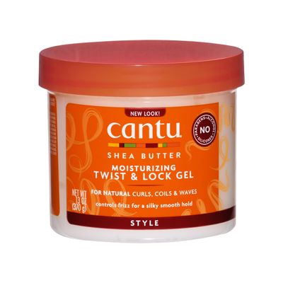 Cantu Shea Butter For Natural Hair Moisturizing Twist & Lock Gel, 13 Ounce (Pack of 1) (07005-12/3EU)