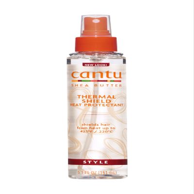 Cantu Thermal Shield Heat Protectant with Shea Butter, 5.1 fl oz