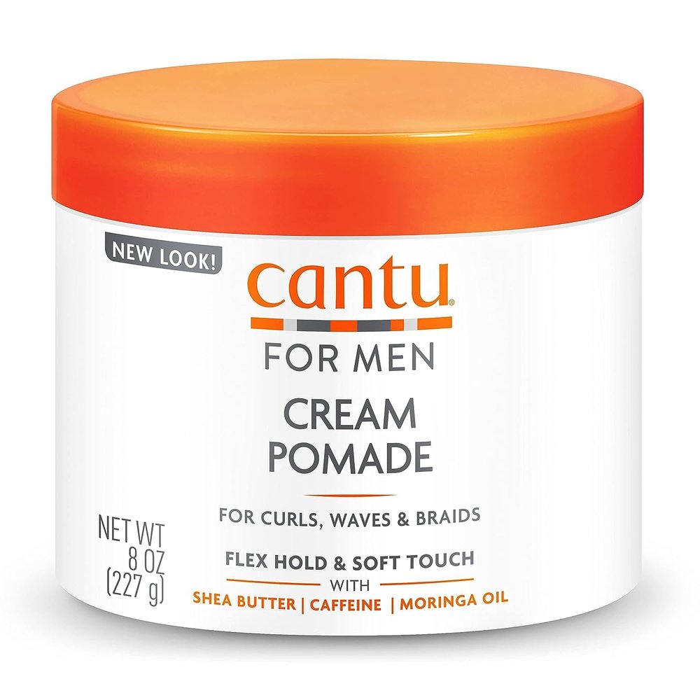 Cantu Men's Collection Cream Styling Pomade, 8 Oz (Packaging May Vary)