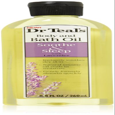 Dr. Teal's Body and Bath Oil (Lavender, 8.8-Ounce, 6-Count)