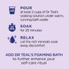Dr Teal's Epsom Salt Soaking Solution, Soothe & Sleep, Lavender, 3lbs view 4