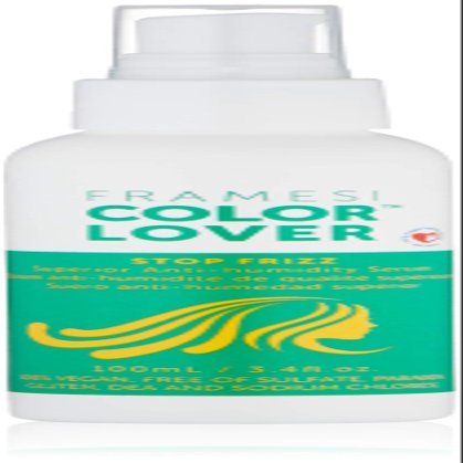 FRAMESI Color Lover Stop Frizz, 3.4 fl oz, Anti-Humidity Serum and Split End Repair, Color Treated Hair (Travel Size)