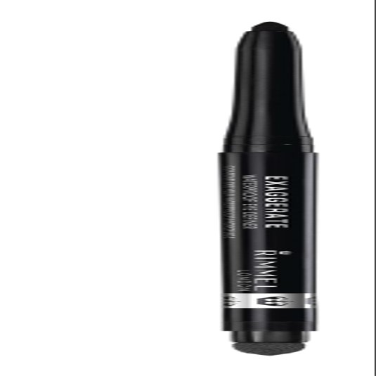 Rimmel London Exaggerate Waterproof Eye Definer Eyeliner, Highly Pigmented, Long-Wearing, Built-In Smudger, 262, Blackest Black, 0.01oz
