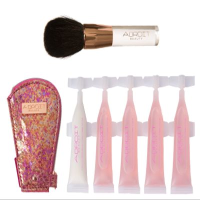 Adriot Beauty Elite Kit Includes Luxe Protector Plus Pretty Potion Powder Makeup Brush Cleanser and Conditioner