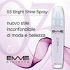 EmmeDiciotto 03 Bright Shine Spray 100ml loud of light envelops the style and gives it the perfect finish. view 2