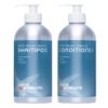 Plaine Products Eco-Friendly Shampoo and Conditioner - Rosemary, Mint, Vanilla - Sulfate Free, 16 oz (Refillable Bottles with Pumps) view 1
